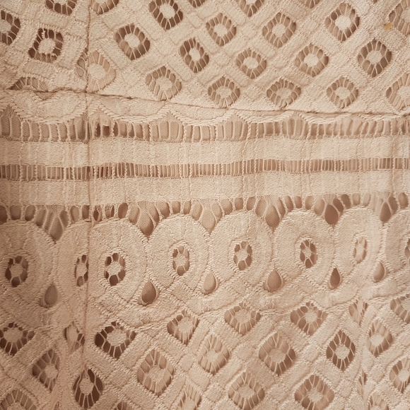 Lulus Steal A Kiss Blush Pink Lace Dress Women's XS Halter Top Mini Short Cute - Picture 6 of 9